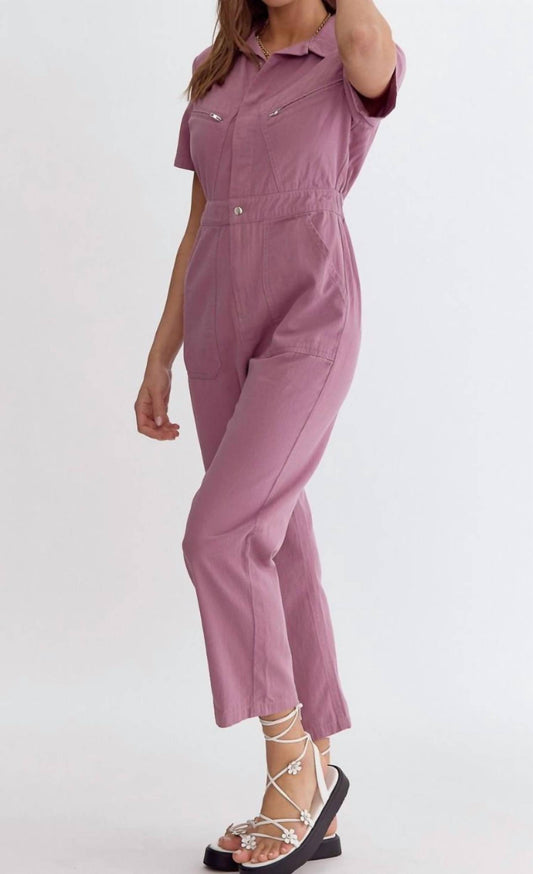 Entrousa - Short Sleeve Jumpsuit