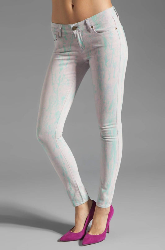 Paige - Pastel Candy Print Verdugo Ultra Skinny Pant
