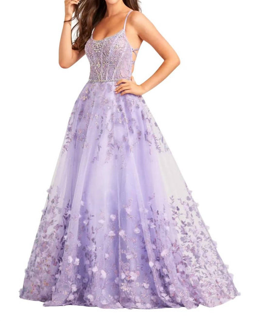 Ellie Wilde - Sleeveless Prom Dress