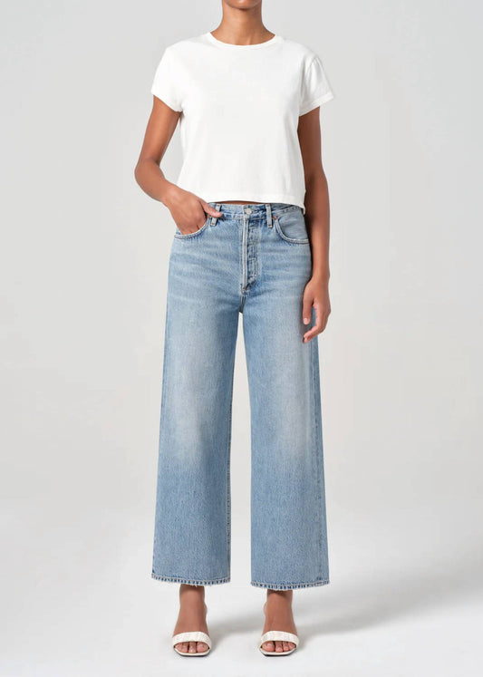 Agolde - Ren High Rise Wide Leg Jeans