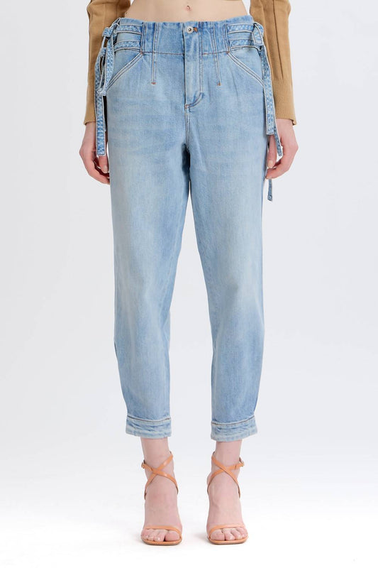 Something Navy - Sydney Side Tie Pants