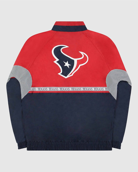 Starter - Men's Houston Texans Full-zip Academy Ii Jacket