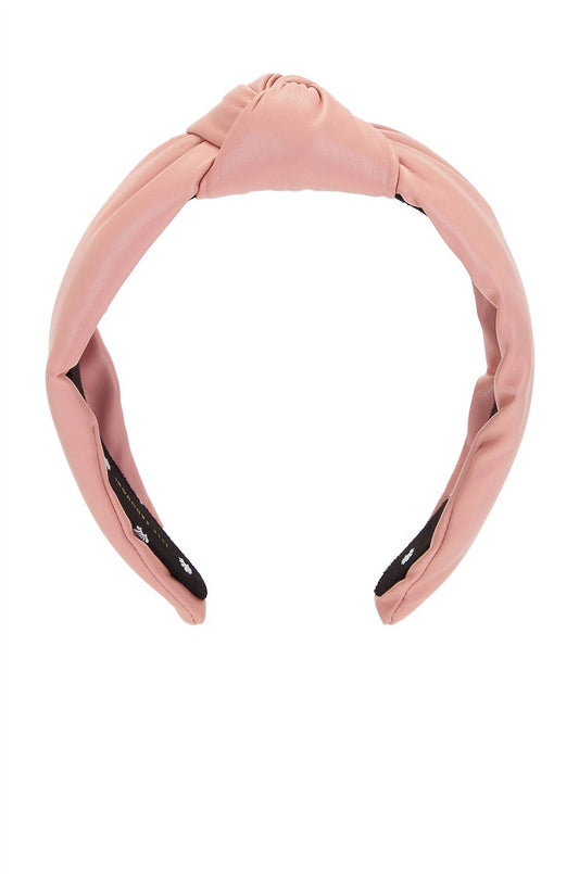 Lele Sadoughi - Women's Faux Leather Knotted Headband