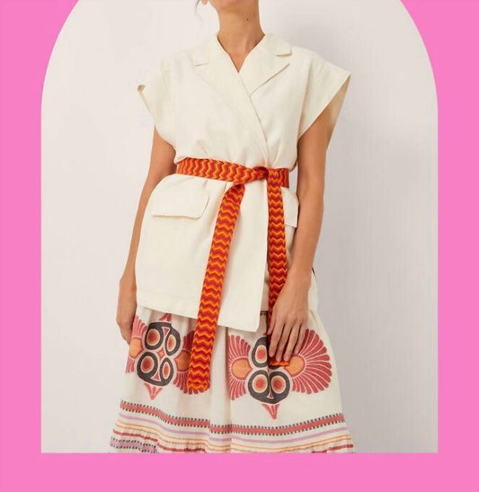 Devotion Twins - Laughlin Sleeveless Jacquard Jacket