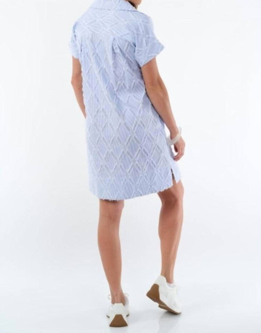 Lior - Eyelash Sleeve Dress