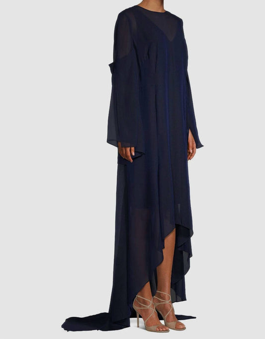 Akris Punto - Sheer Long Sleeve Dress With Liner