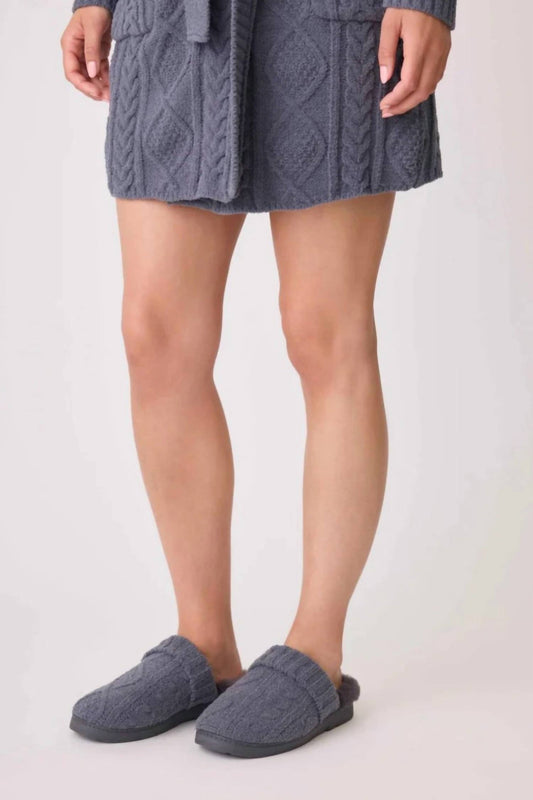 Pj Salvage - Women's Cable Crew Slipper Slides