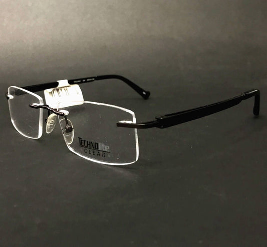 Technolite - Men's Tfd3004 Rectangle Eyeglasses