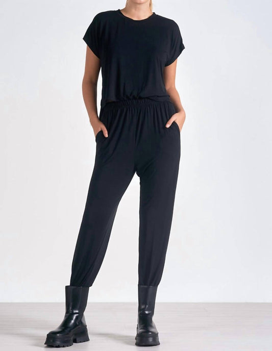 Elan - T-shirt Jogger Jumpsuit