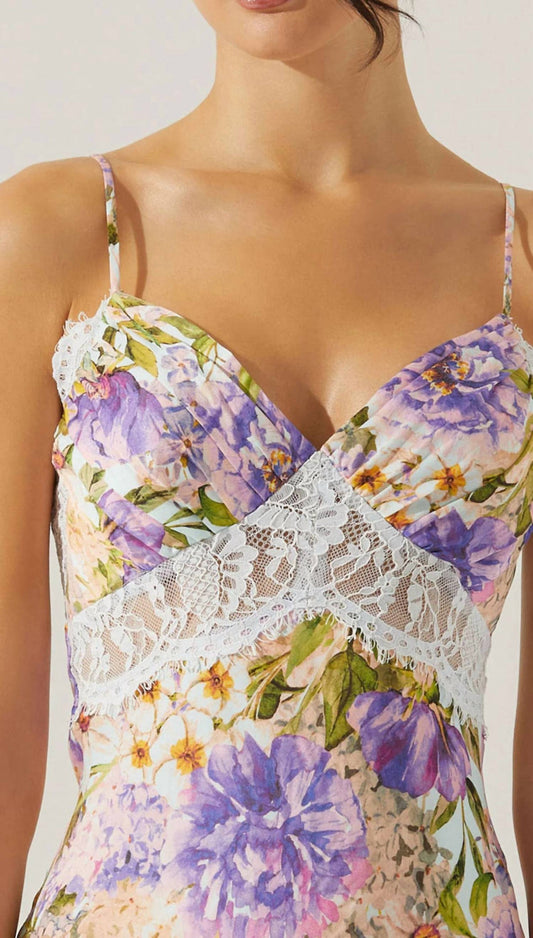 Astr - Ivanna Floral Maxidress