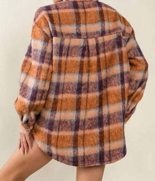 Bibi - Harvest Sunset Shacket