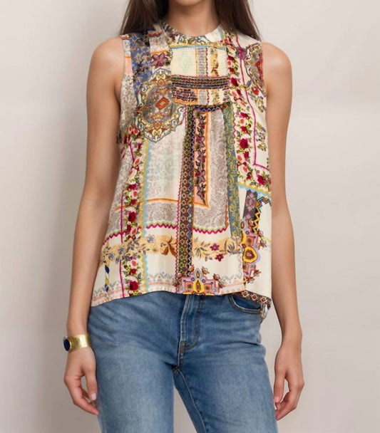 Johnny Was - Stano Ife High Neck Tank