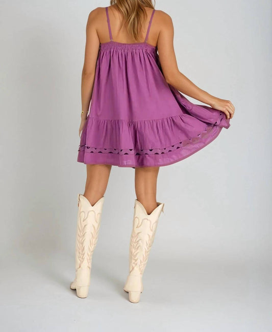 Listicle - Front-tie Mini Dress