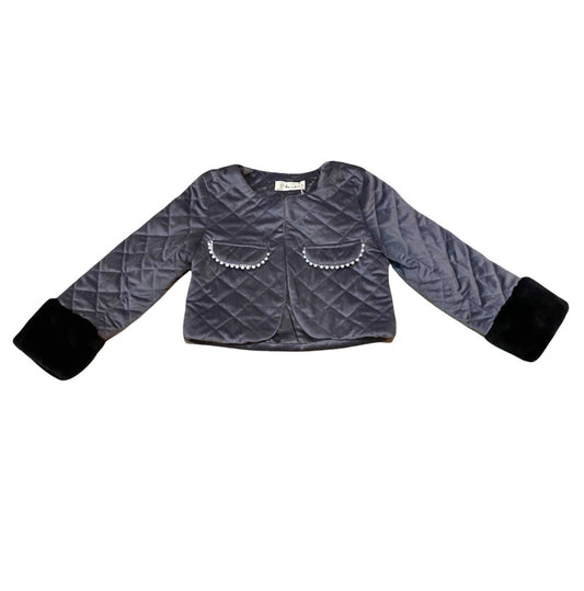 Kids Quilted Pearl Jacket