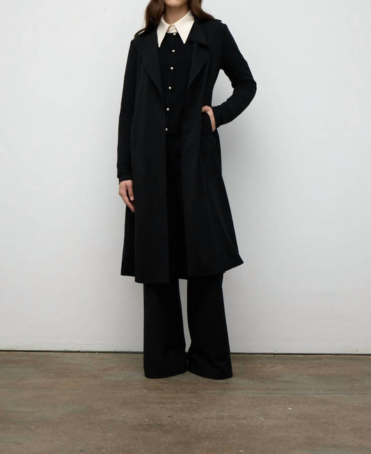 Iris Setlakwe - Matte Jersey Trench Coat