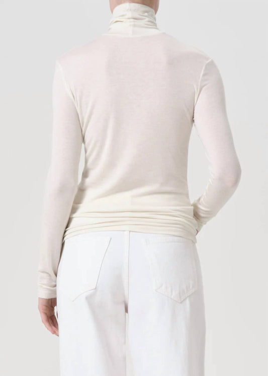 Agolde - Pascale Turtleneck Long Sleeve Top