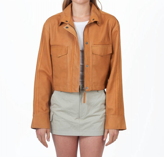 Jkt Nyc - Christina Matte Leather Jacket