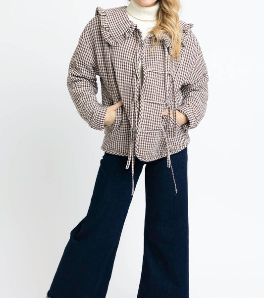 Karlie - Harvest Ruffle Jacket