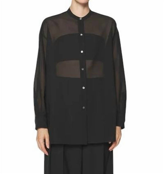 Theory - Bustier Button Down Blouse