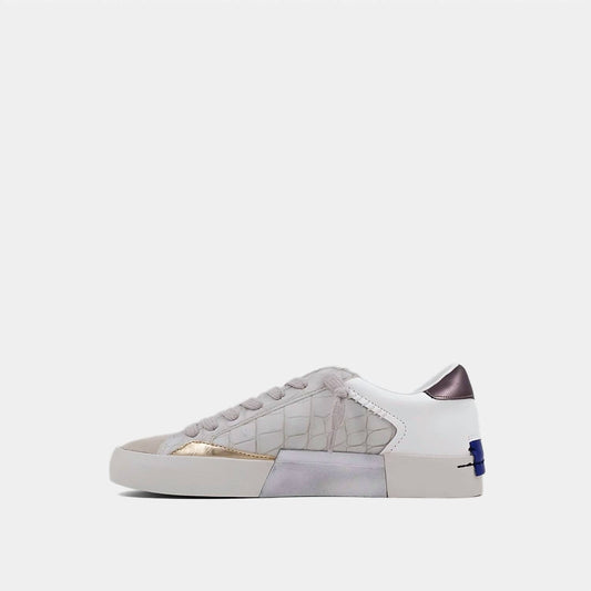 Shu Shop - Women Ruby Croco Low-top Sneaker