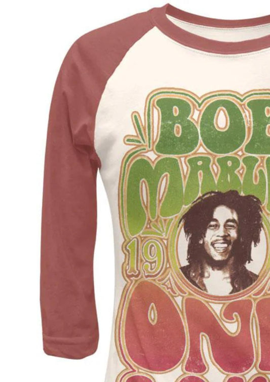 Bob Marley - Teen's One Love Raglan Tee