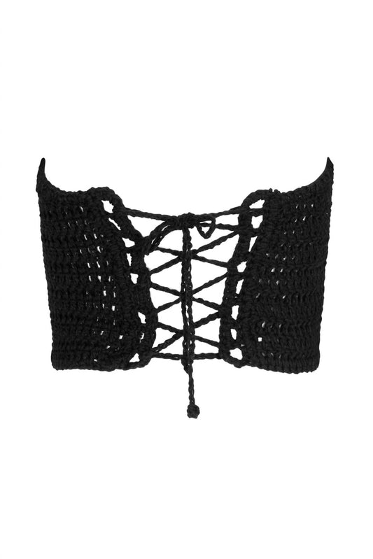 Soah - Women's Paris Crochet Halter Top