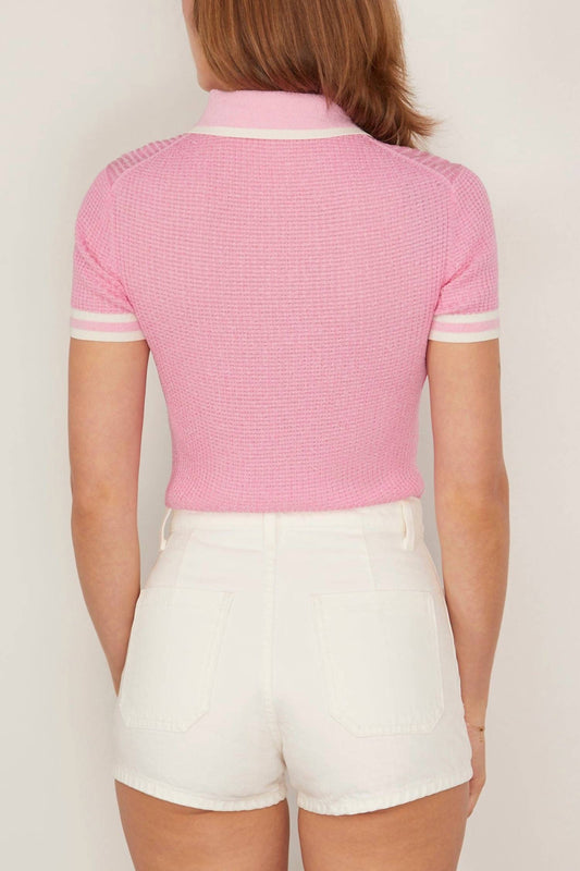 Simkhai - Whitten Short Sleeve Polo