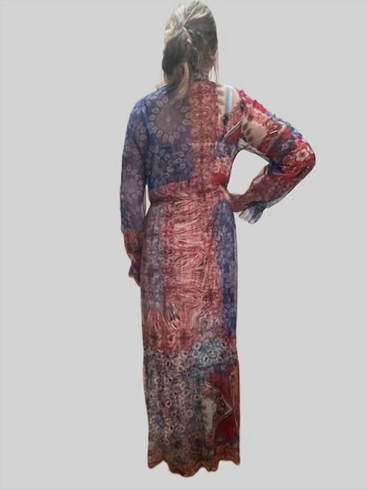 Johnny Was - MAZZY RUFFLE NECK DRESS (SLIP)