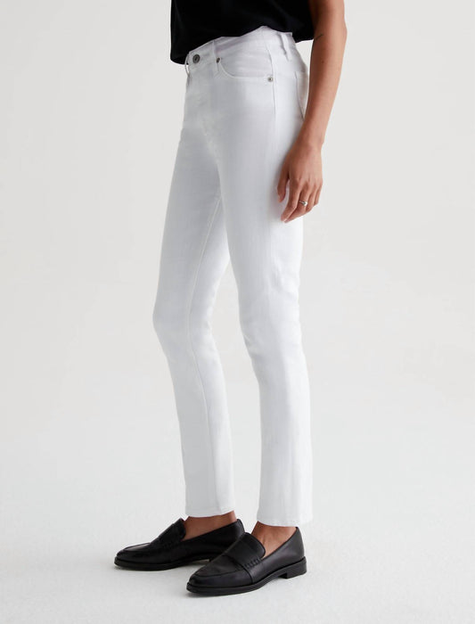 Ag Jeans - Mari High Rise Slim Straight Leg Jeans