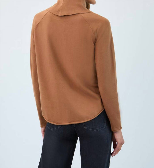 Fdj - Cowl Neck Sweater With Pockets