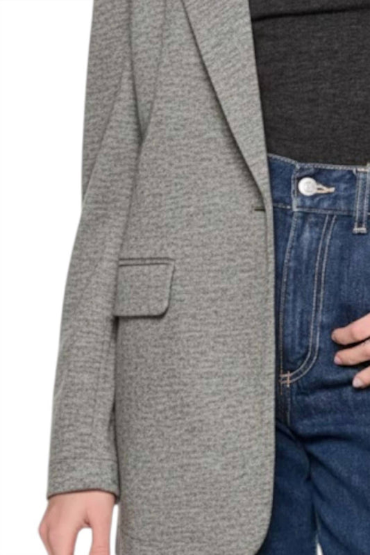 Susana Monaco - Fleece Boyfriend Blazer