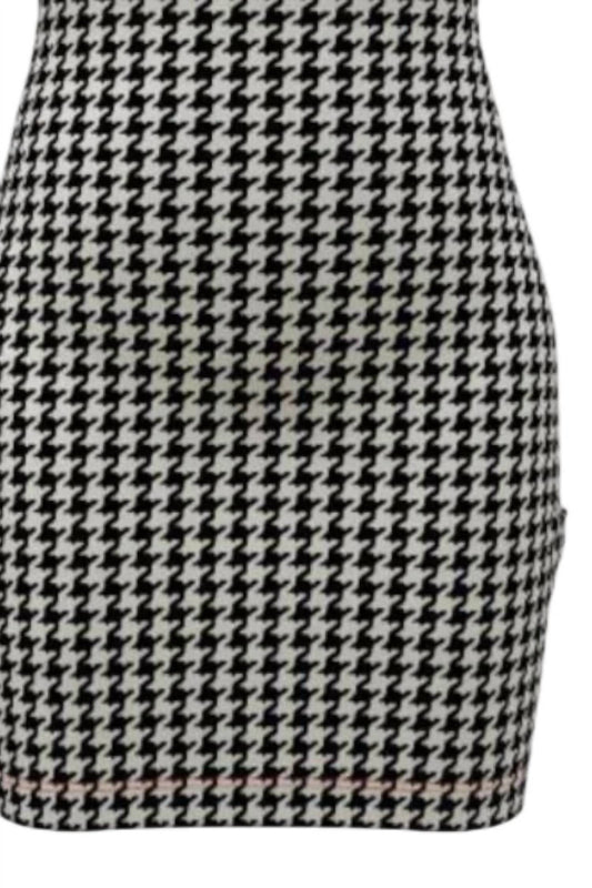 Theme - Tween Girls Chloe Houndstooth Dress