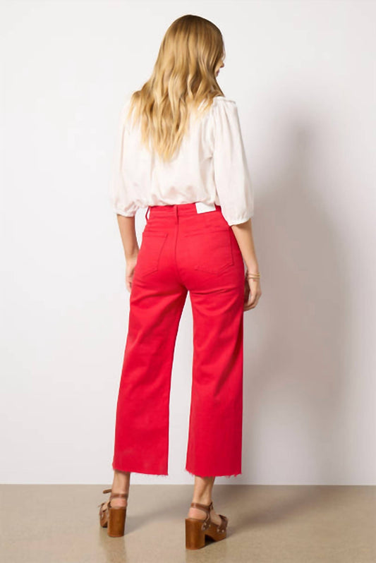Pistola - Penny Wide-leg Crop Jean