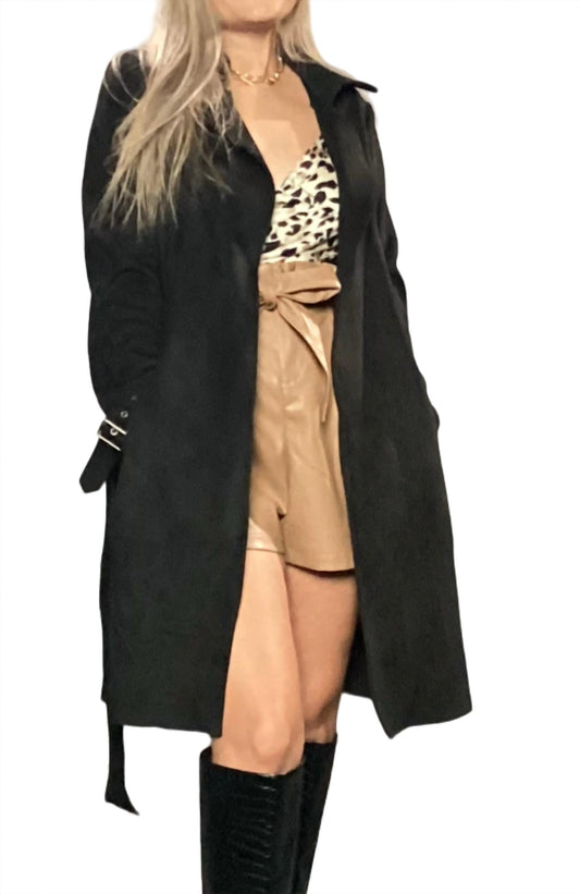 Coalition La - Midnight Call Trench Coat