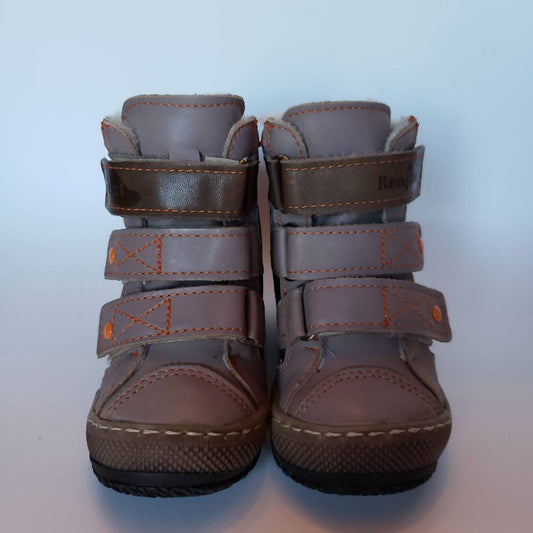Renbut Shoes - Kid's Velcro Triple Strap Snow Boots