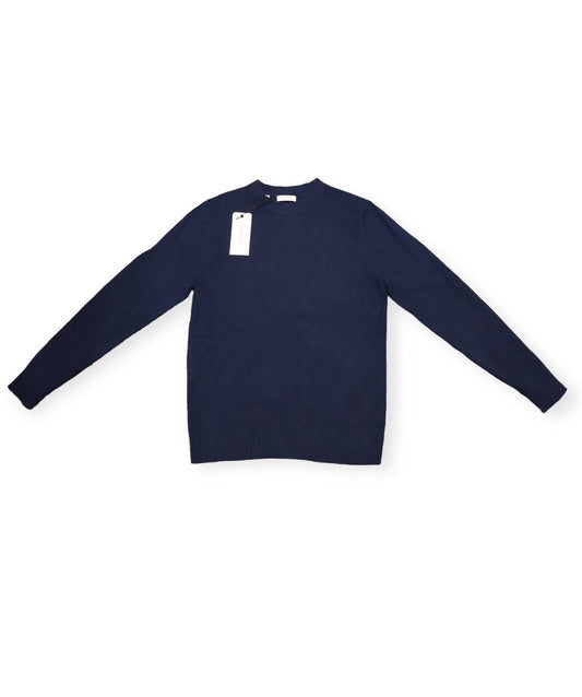 MEN'S CREWNECK SWEATER PEACOAT