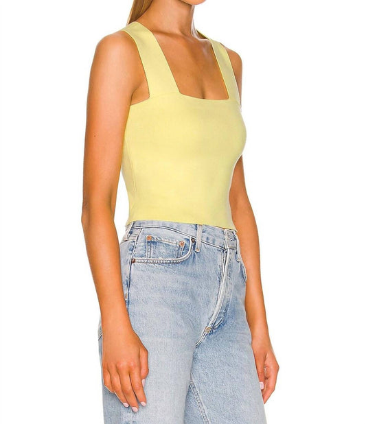 525 America - Wide Strap Square Neck Tank Top