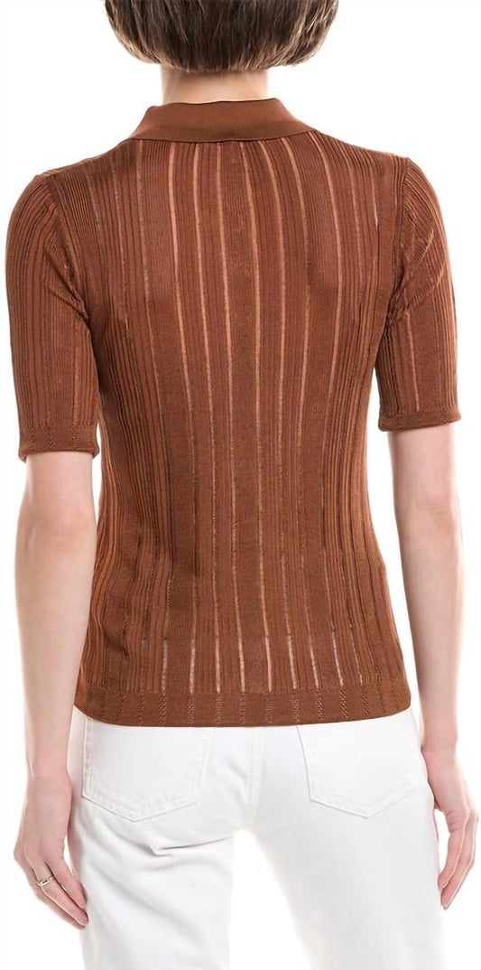 Frame - Laddered Rib Polo