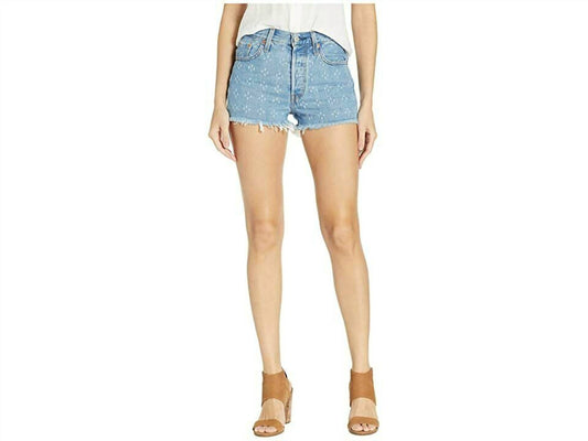 Levi'S - 501 High Rise Button Fly Fringe Dottie Jeans