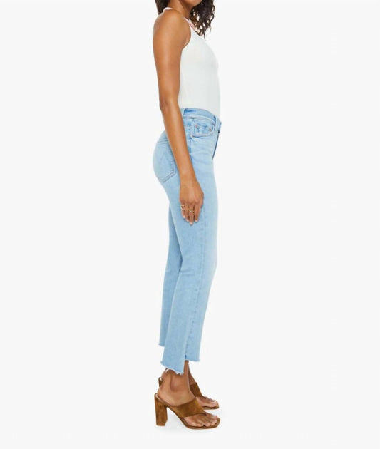 Mother - Insider Crop Step Fray Jean