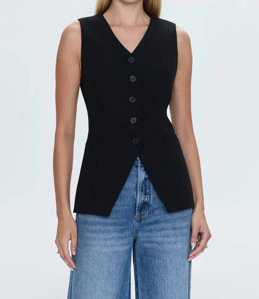 Pistola - Lila V-neck Fitted Vest