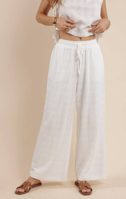 Sage The Label - SALT AIR RELAXED PULL-ON PANTS