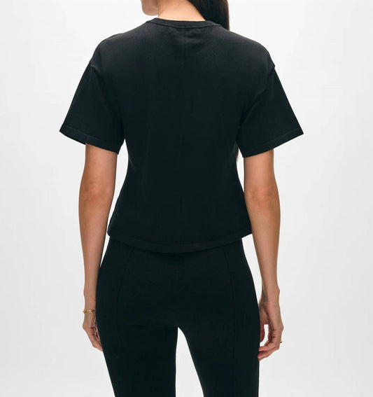 White + Warren - Superfine Organic Cotton Waisted T Shirt