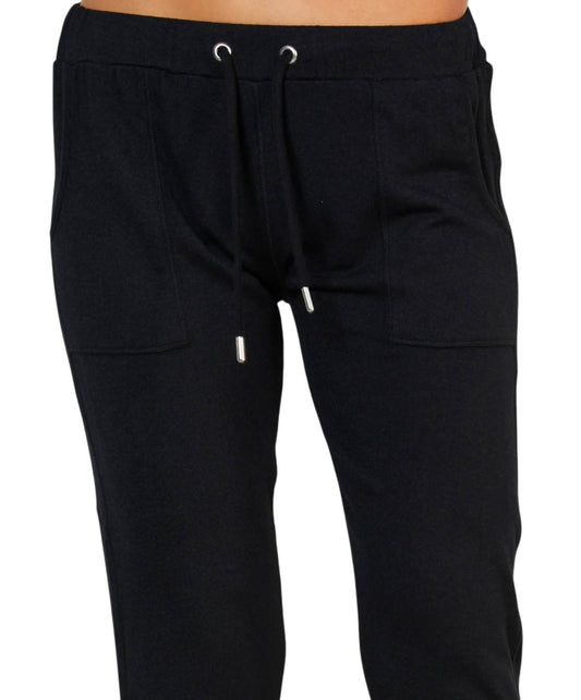 French Kyss - Drawstring Ankle Jogger Pants