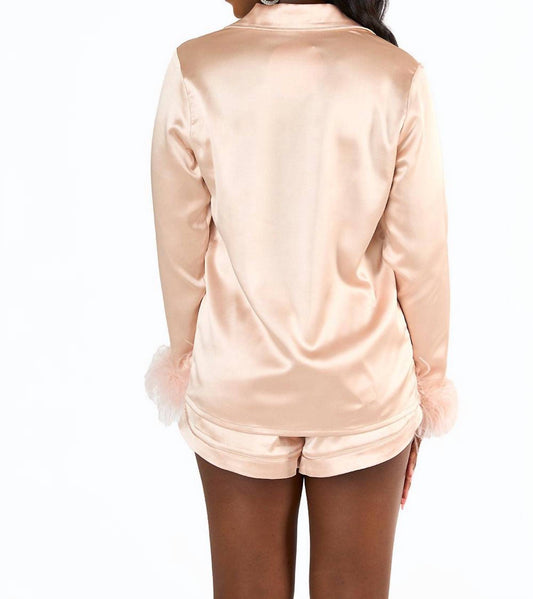 Buddylove - Prescott Feather Trim Pajama Set