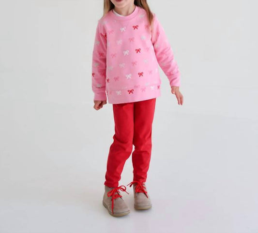The Beaufort Bonnet Company - Girls Cassidy Comfy Crewneck Sweater