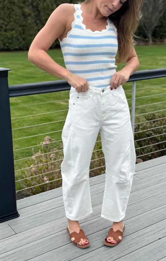 Mint - The Barrel Leg Jean