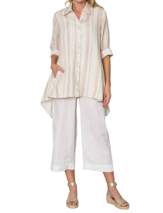 Stella Carakasi - Striped True Form Shirt