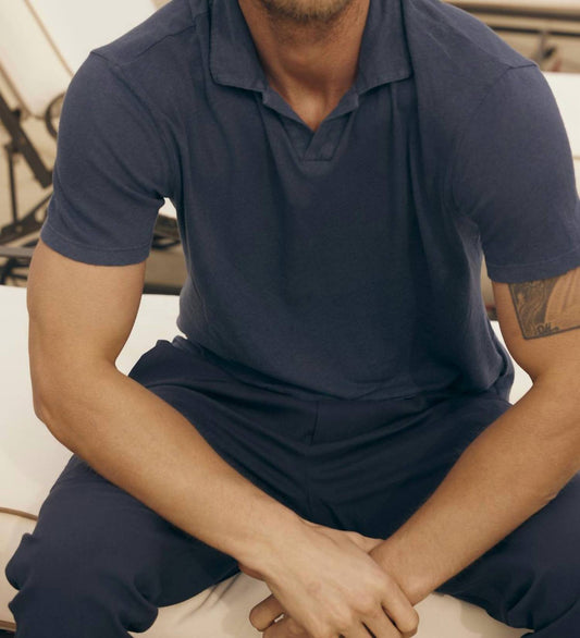 Velvet By Graham & Spencer - Beck Short Sleeve Polo Shirt