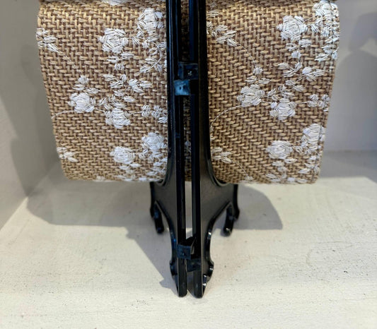 Sabbai Bags - Women's Nica Rattan Clutch Bag